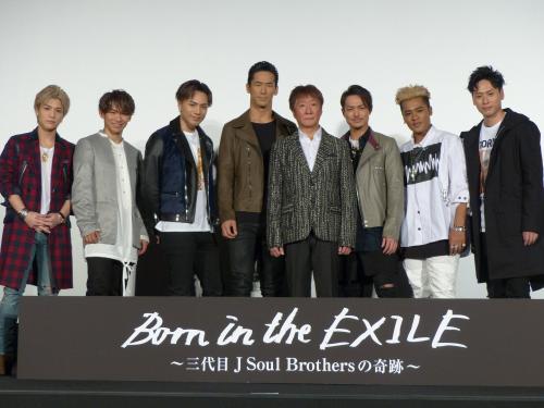 三代目ＪＳＢ映画初日　岩田剛典「ステージでは見せない姿が…」