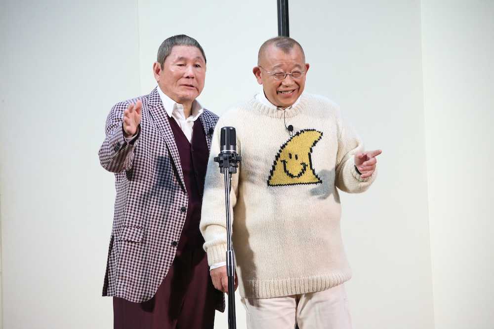 たけし、40年ぶり浅草の演芸場登場　鶴瓶と一日限定“ツルビート”結成！