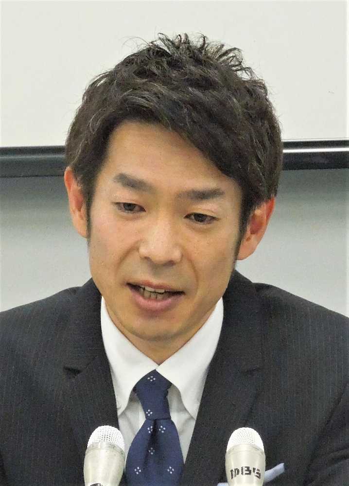 清水健氏、堺市長選擁立報道否定　維新からの要請「全くない」