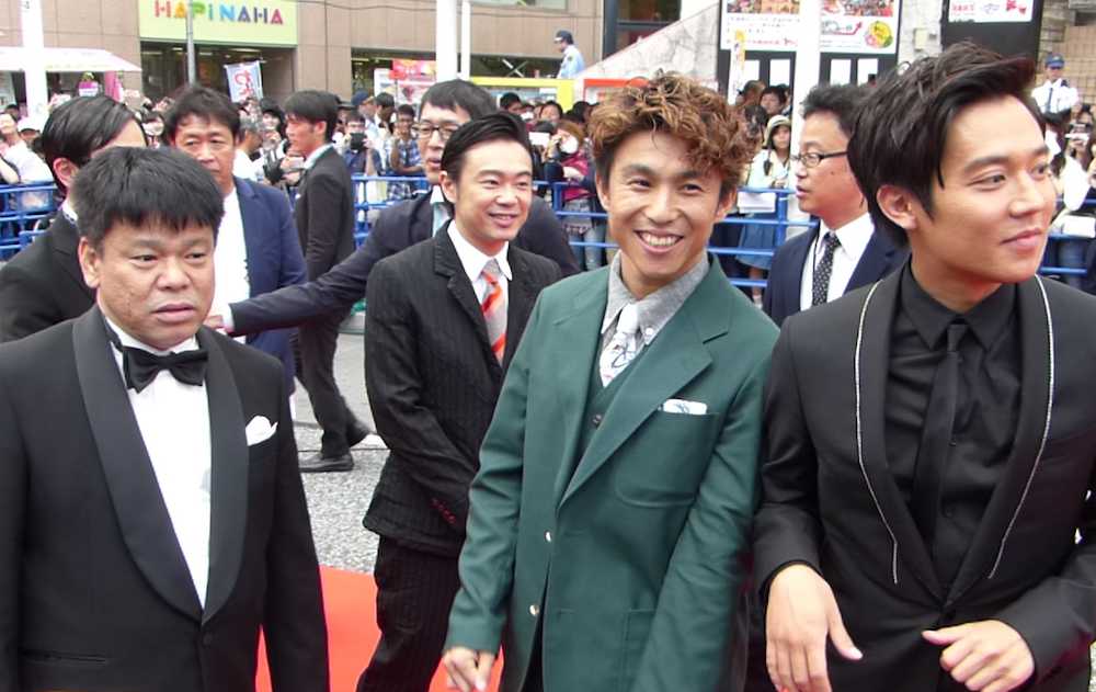 ジミー大西　若者大声援に「部屋番号まこうかと」　沖縄国際映画祭