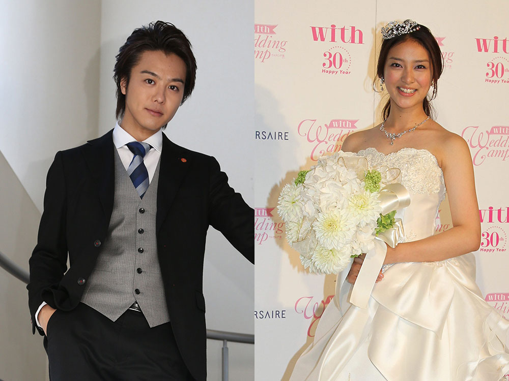 結婚を発表した「ＥＸＩＬＥ」のＴＡＫＡＨＩＲＯ（左）と女優の武井咲