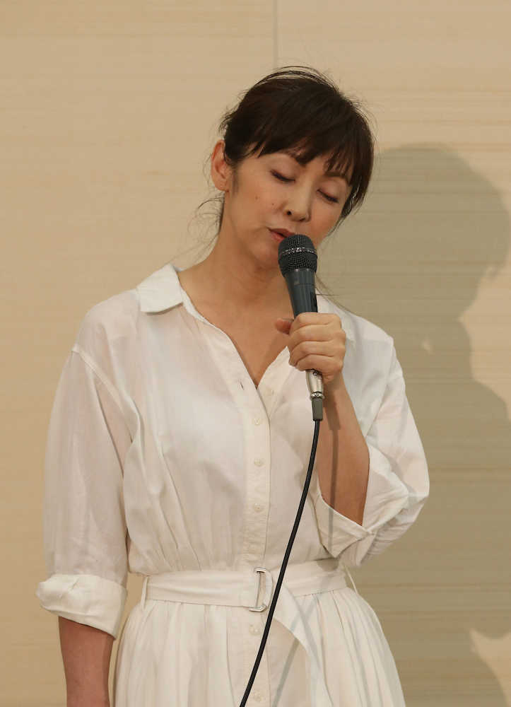 斉藤由貴、大河ドラマ「西郷どん」出演辞退　２社のＣＭも降板