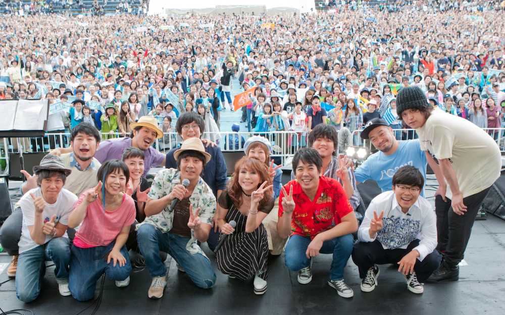 山崎まさよし、占い師に感謝？雨予報も野外イベント“完走”