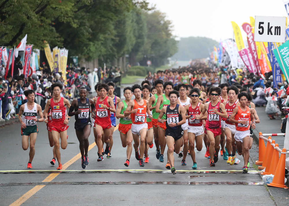 箱根駅伝予選会も好視聴率！土曜午前の生放送で１０・８％