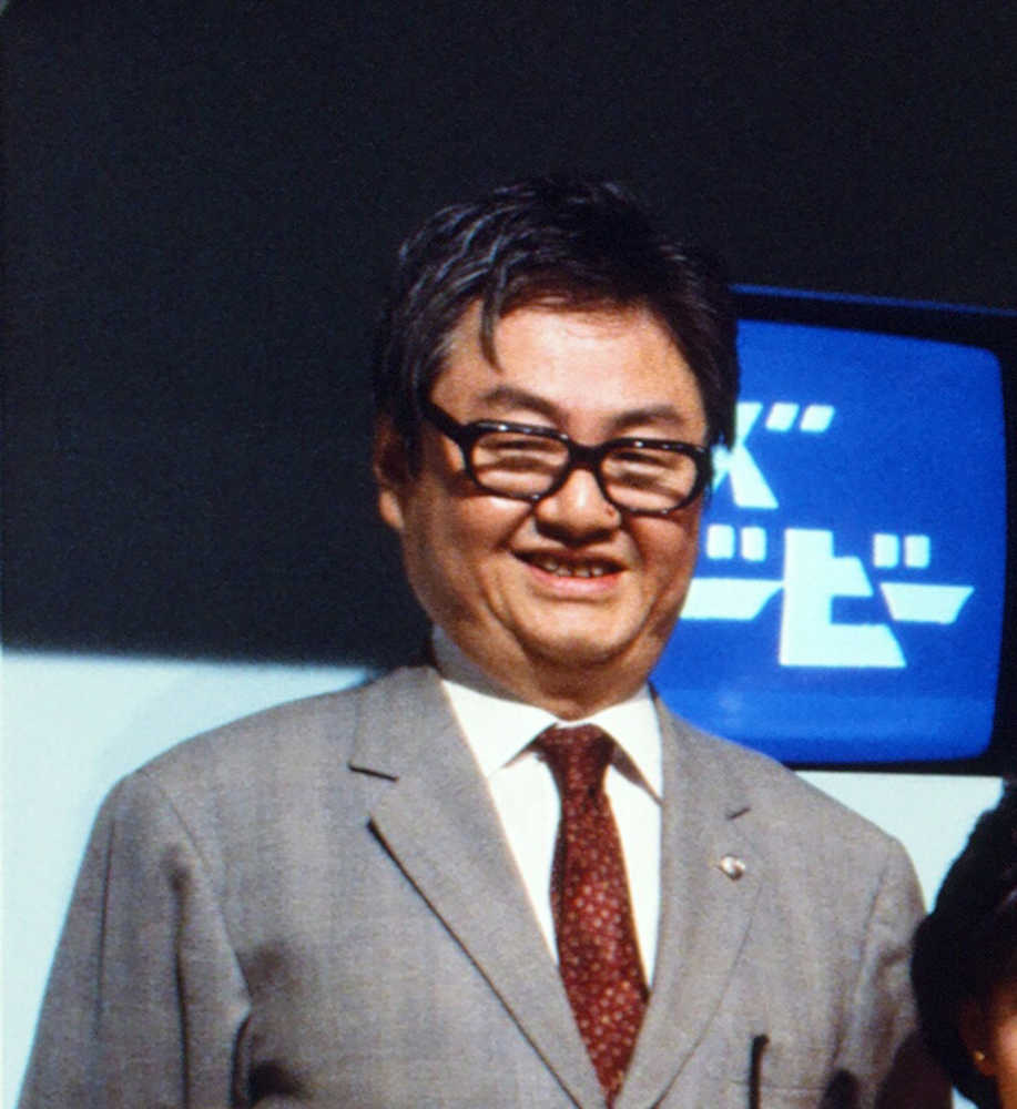 ＴＢＳ「クイズダービー」出演時の篠沢秀夫さん（１９８３年撮影）
