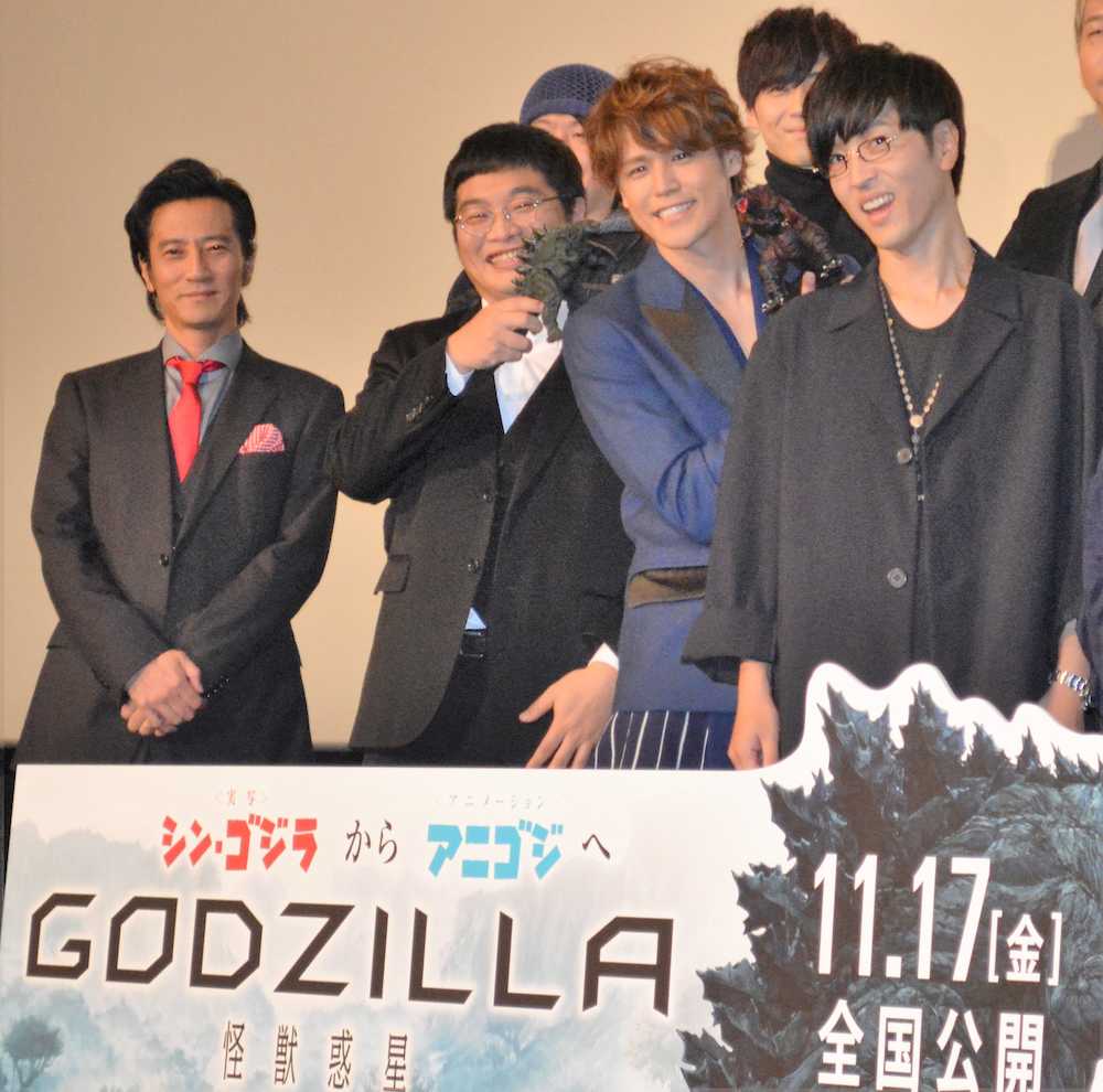 「シン」津田寛治　アニメ「ＧＯＤＺＩＬＬＡ」声優らにエール