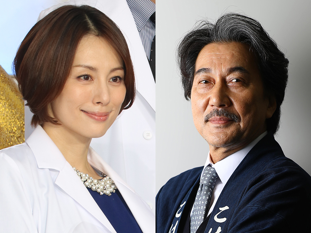 テレビ朝日「ドクターＸ」主演の米倉涼子（左）とＴＢＳ「陸王」主演の役所広司