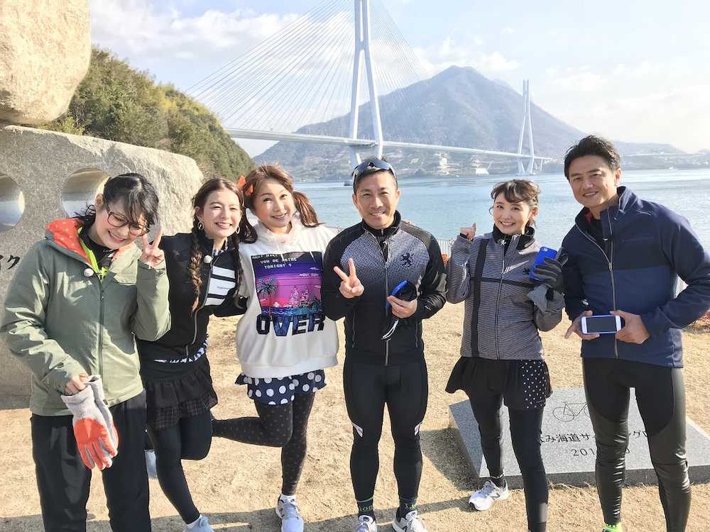 ＫＴＶ「チャリンコロード」第２弾は“瀬戸内しまなみ海道”原田龍二がポロリ予告！？