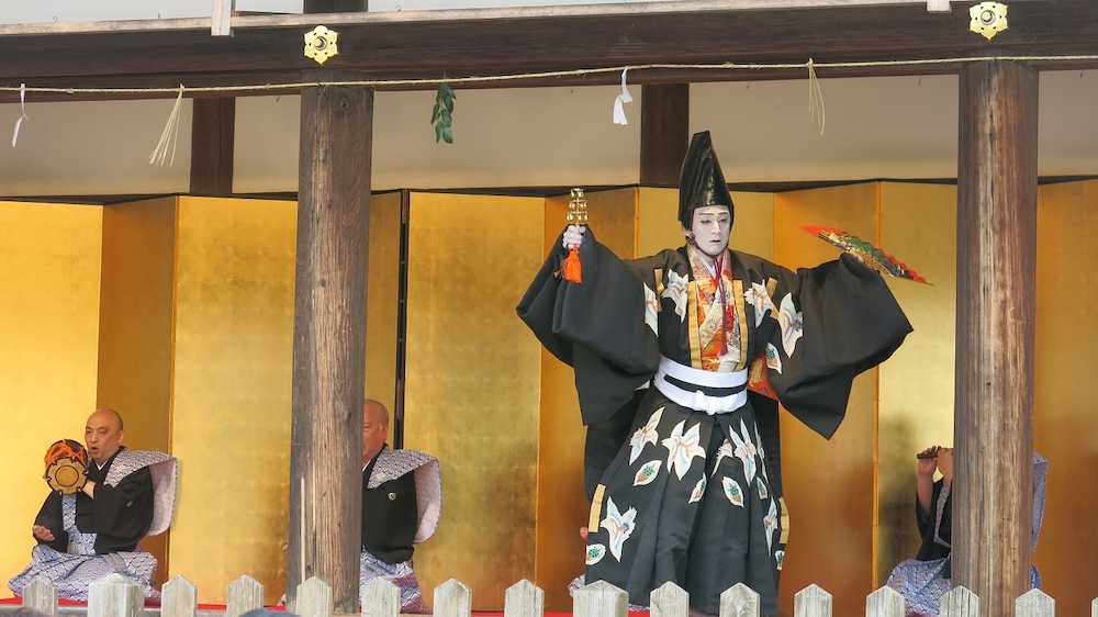 【画像・写真】十代目松本幸四郎　上賀茂神社で初の襲名記念奉納上演