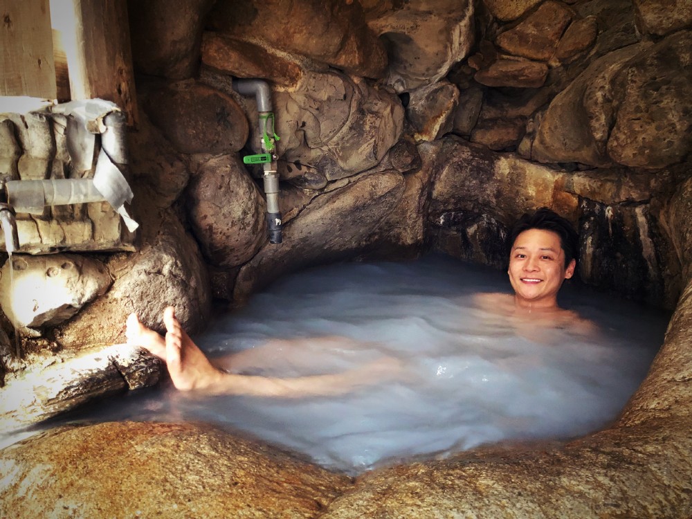 世界遺産・湯の峰温泉「つぼ湯」で湯ったり