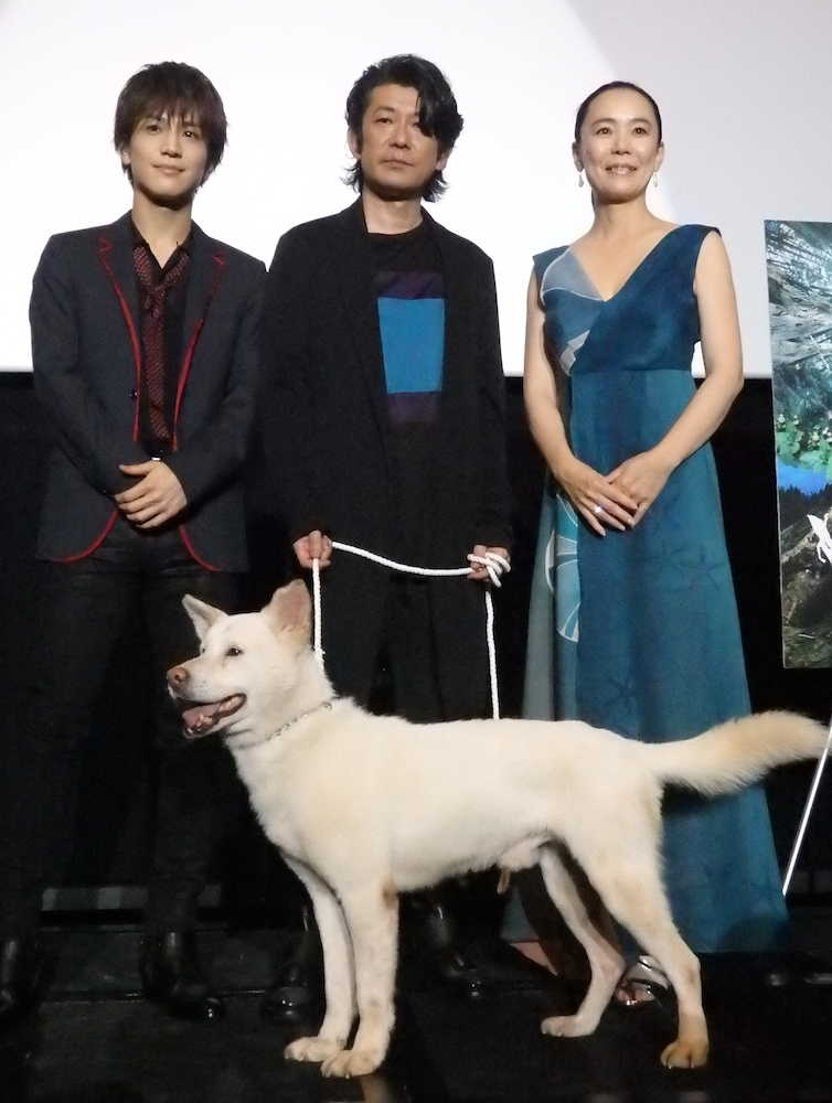 【画像・写真】永瀬正敏　サプライズで共演の狩猟犬・コウ登場に「マジか！泣きそう」