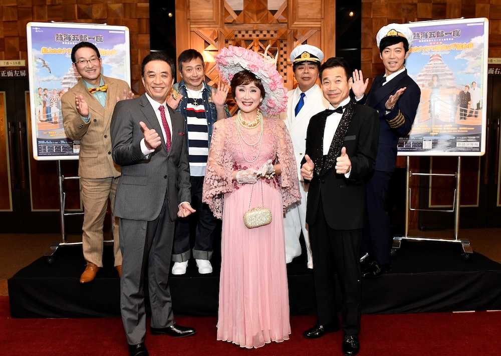 三宅裕司ら演奏、歌う小林幸子　主宰舞台「船上の―」１日初日