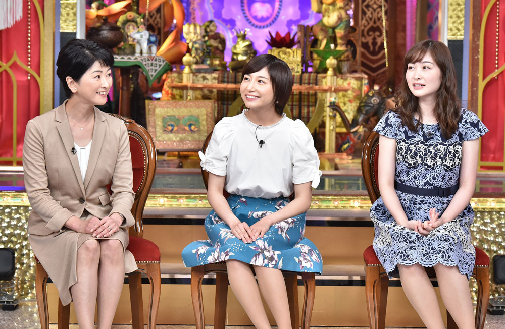 （左から）豊田順子アナ、市來玲奈アナ、岩田絵里奈アナ（Ｃ）日本テレビ