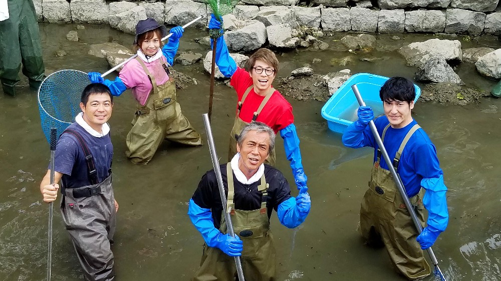 寺島進　テレ東「池の水」緊急参戦！高知城で番組初の巨大魚発見も