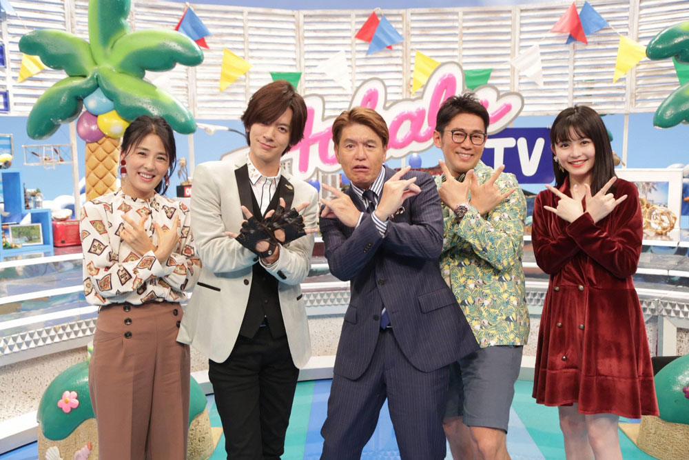 【画像・写真】（左から）井森美幸、ＤＡＩＧＯ、ヒロミ、ビビる大木、久間田琳加（Ｃ）フジテレビ