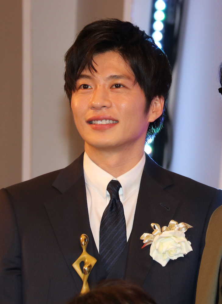 田中圭　「おっさんずラブ」での主演男優賞に自信「史上最低の視聴率で獲った。逆に誇れる」