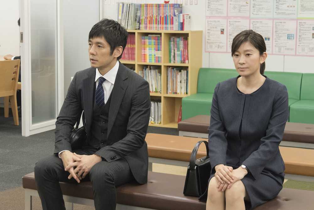 映画「人魚の眠る家」で西島秀俊と離婚を控えた夫婦を演じた篠原涼子