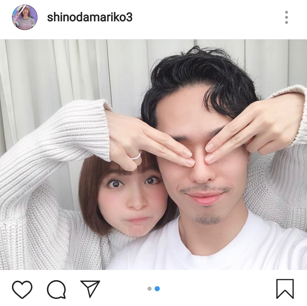 【画像・写真】電撃婚発表の篠田麻里子　インスタに幸せ２ショット投稿「幸せを毎日感じる」