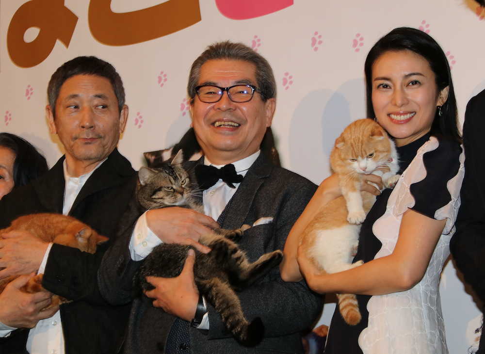 志の輔　初主演映画が初日、猫との撮影は「本当に楽しい１カ月」