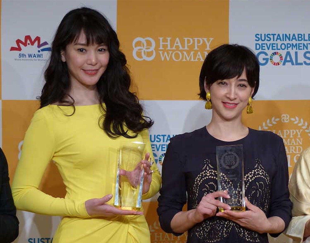 滝川クリステル「女性は行動力が強み」　「ＨＡＰＰＹ　ＷＯＭＡＮ　ＡＷＡＲＤ」出席