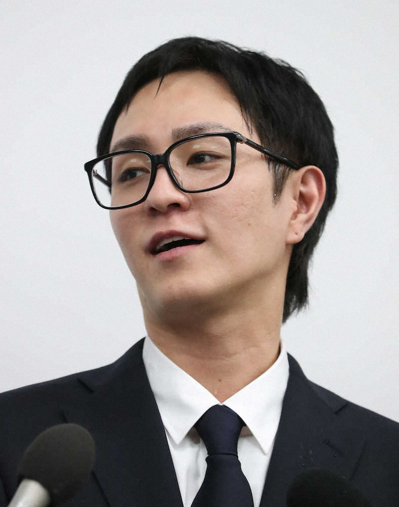 【浦田直也　謝罪会見（5）】被害者へ謝罪「ご迷惑なことを…本当に自分が情けない」