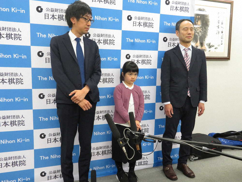 史上最年少のプロ囲碁棋士・仲邑菫初段“プロ初勝利”「あまり緊張せずに打てた」