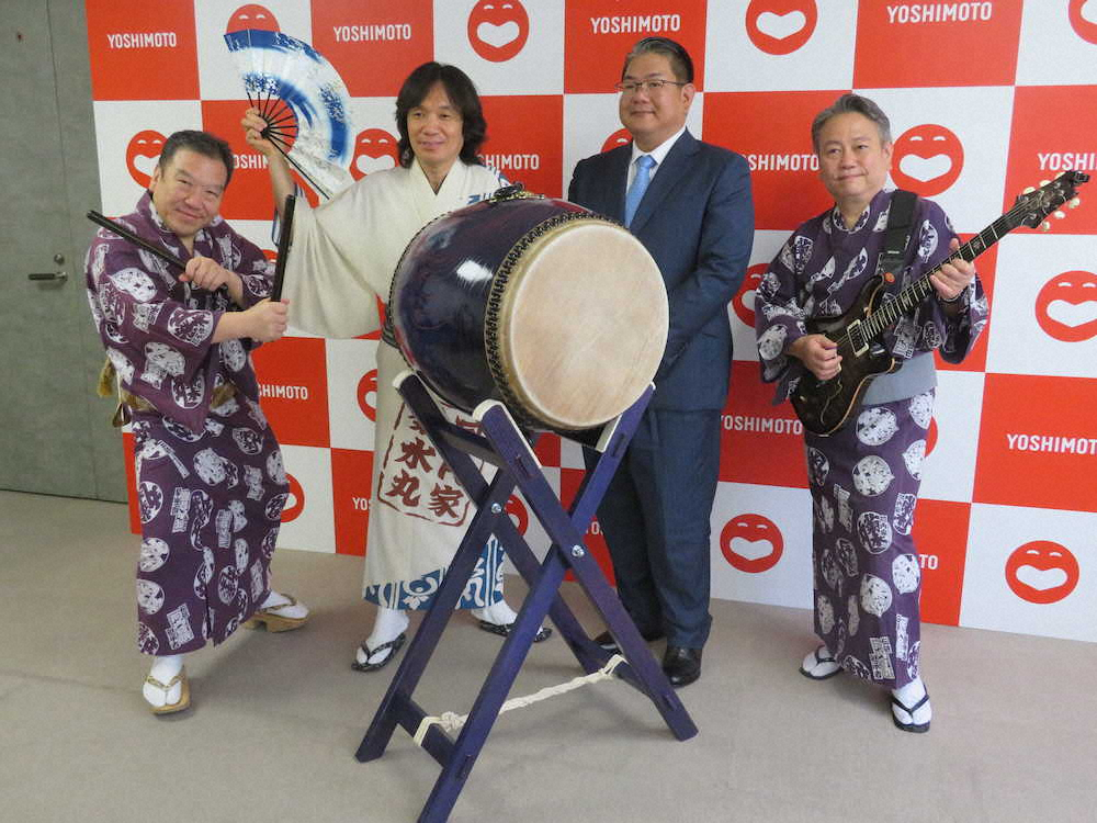 河内家菊水丸　三陸海の盆プレイベント出演を発表　“令和カラー”の太鼓も寄贈へ