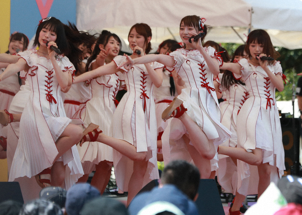 「TOKYO　IDOL　FESTIVAL　2019」で活動を再開させたNGT48