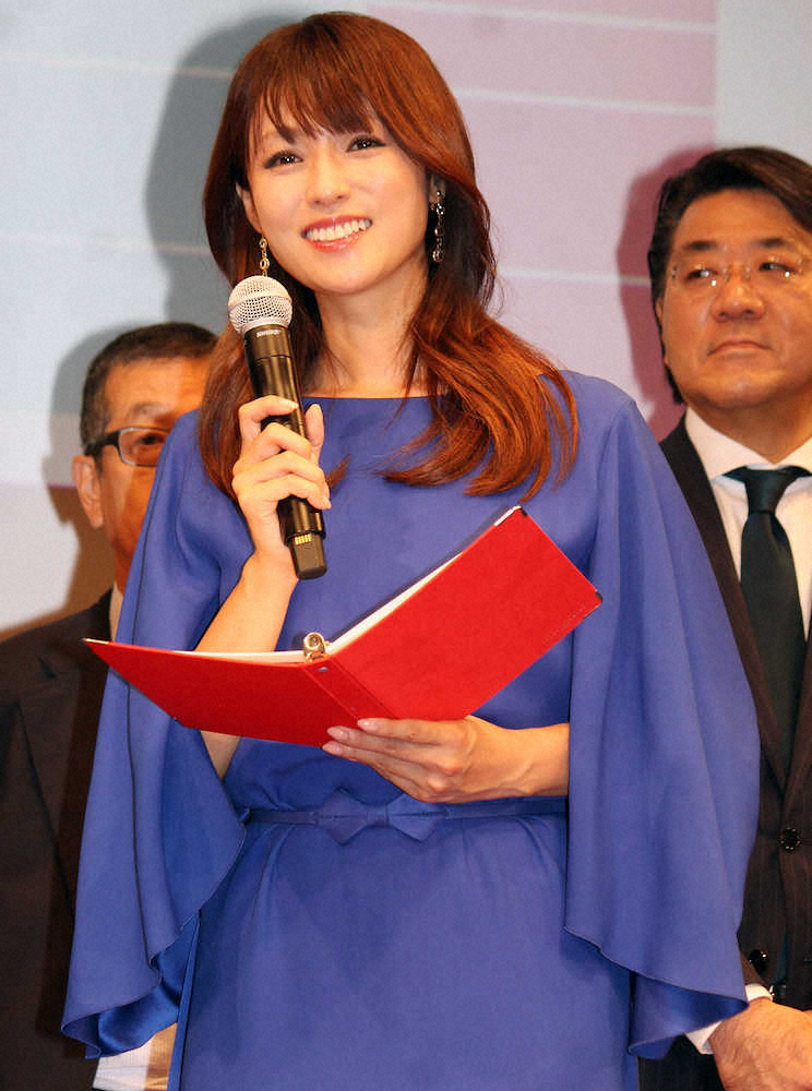 深田恭子「4K8K精神で頑張りましょう」　昨年12月から放送開始