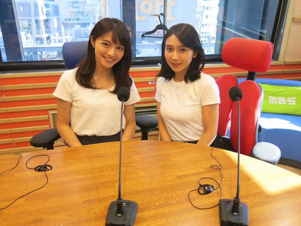 MBS新人の清水麻椰＆野嶋紗己子アナ、「MBSラジオの日」特番で生中継ロケ挑戦