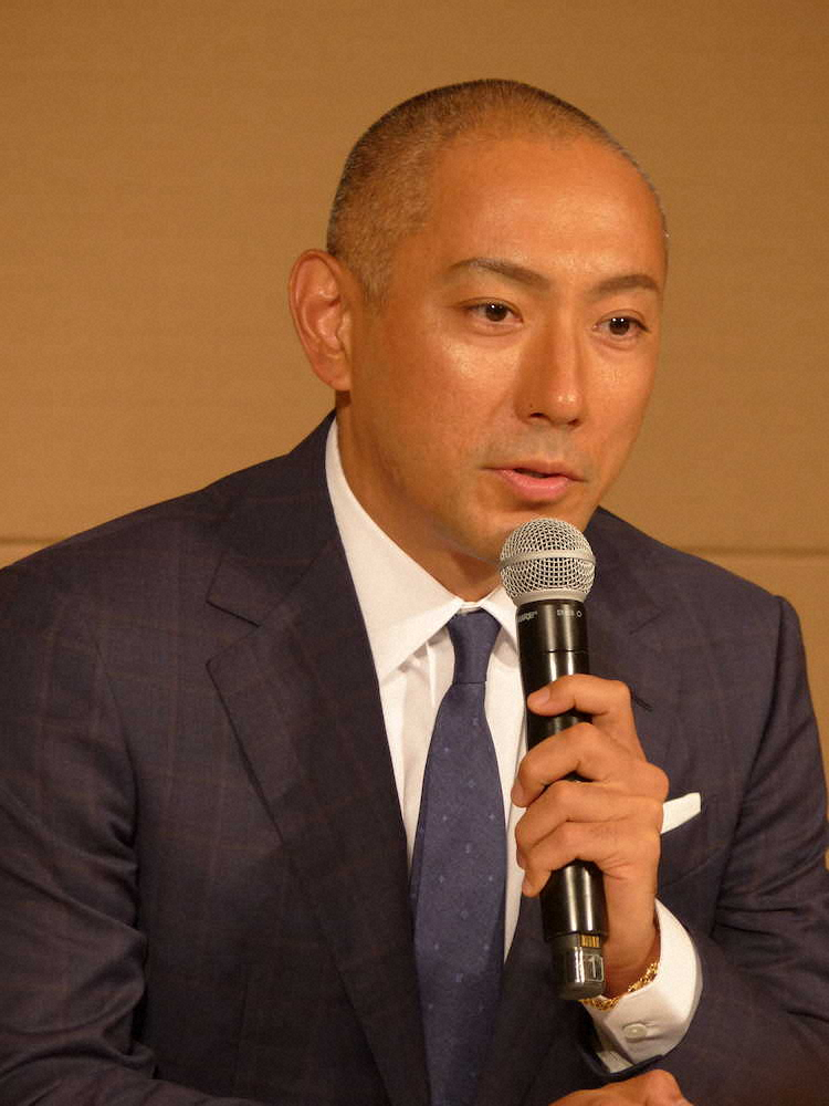 海老蔵「AB型だからABKAI　だから團十郎になっても続けられる」