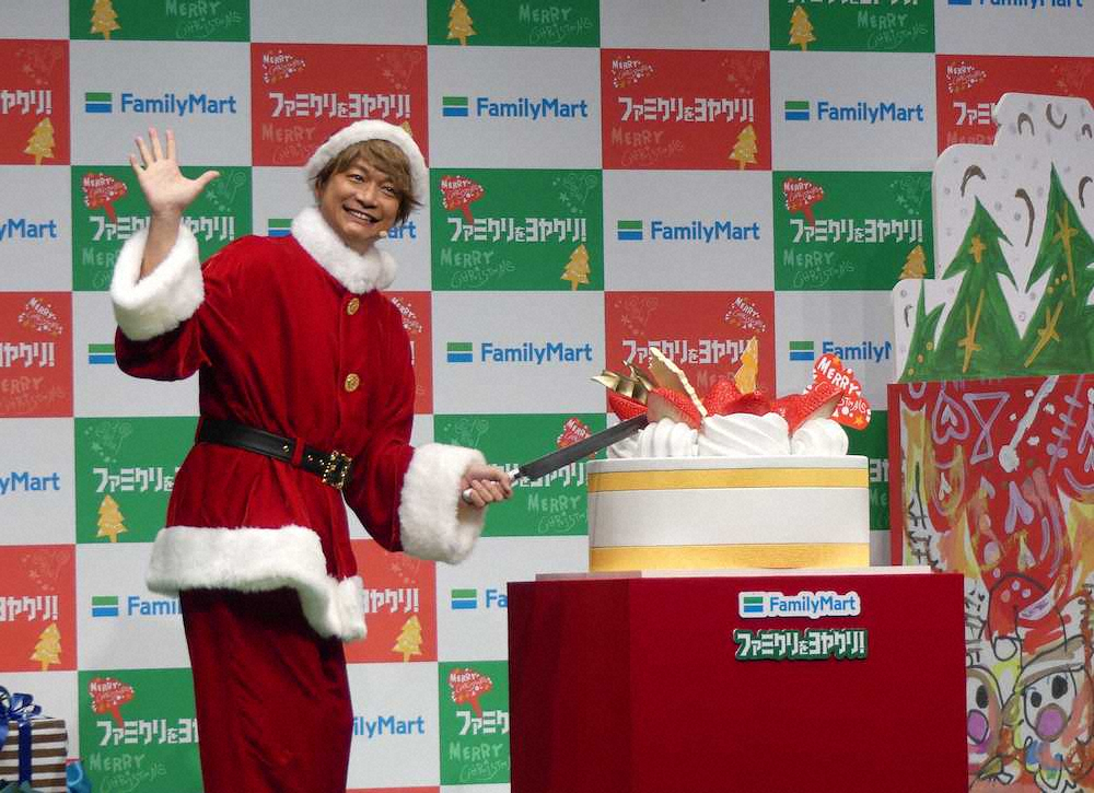 香取慎吾　スマスマ経験「役に立った」自ら企画のクリスマスケーキ発売