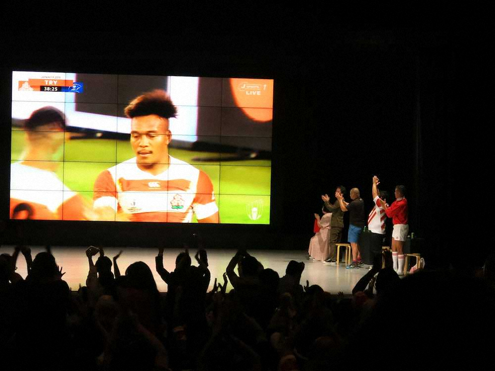 史上初!なんば花月でラグビーW杯PV　ラグビー芸人らが集結