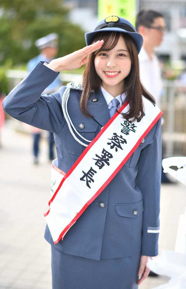 【画像・写真】山本萩子　初の制服姿に背筋ピン!ZIPなど出演、22歳フリーアナ