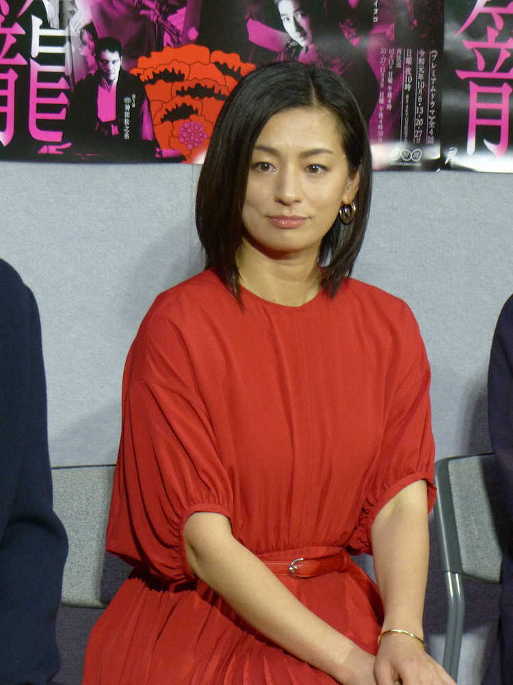 【画像・写真】尾野真千子　江戸の悪女になりきる秘訣は…「やっぱり着けないのが一番」