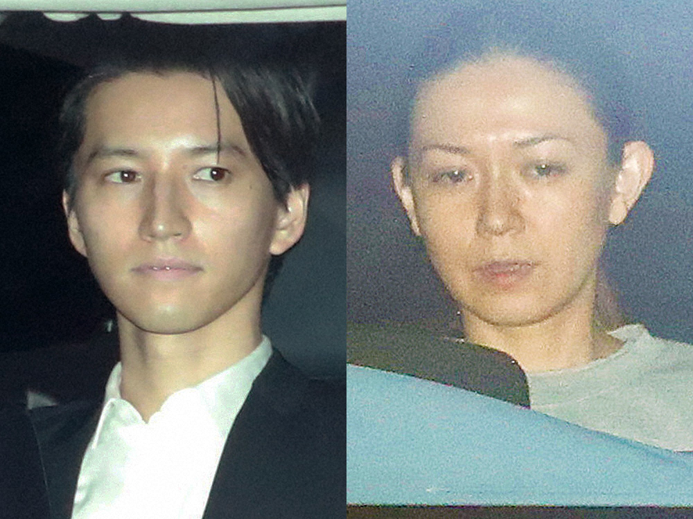 田口淳之介、小嶺麗奈両被告に懲役6月、執行猶予2年の有罪判決