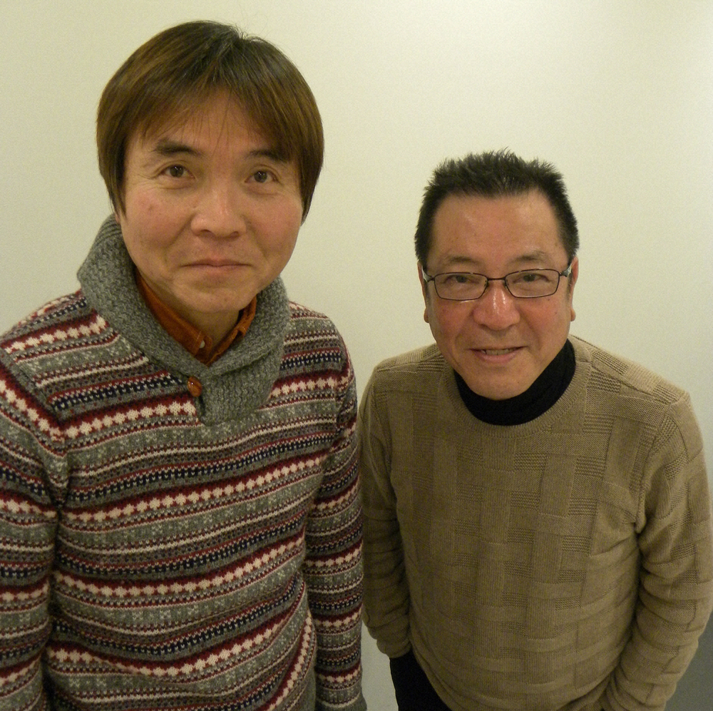 「Ｗヤング」の平川幸男さん（右）と佐藤武志