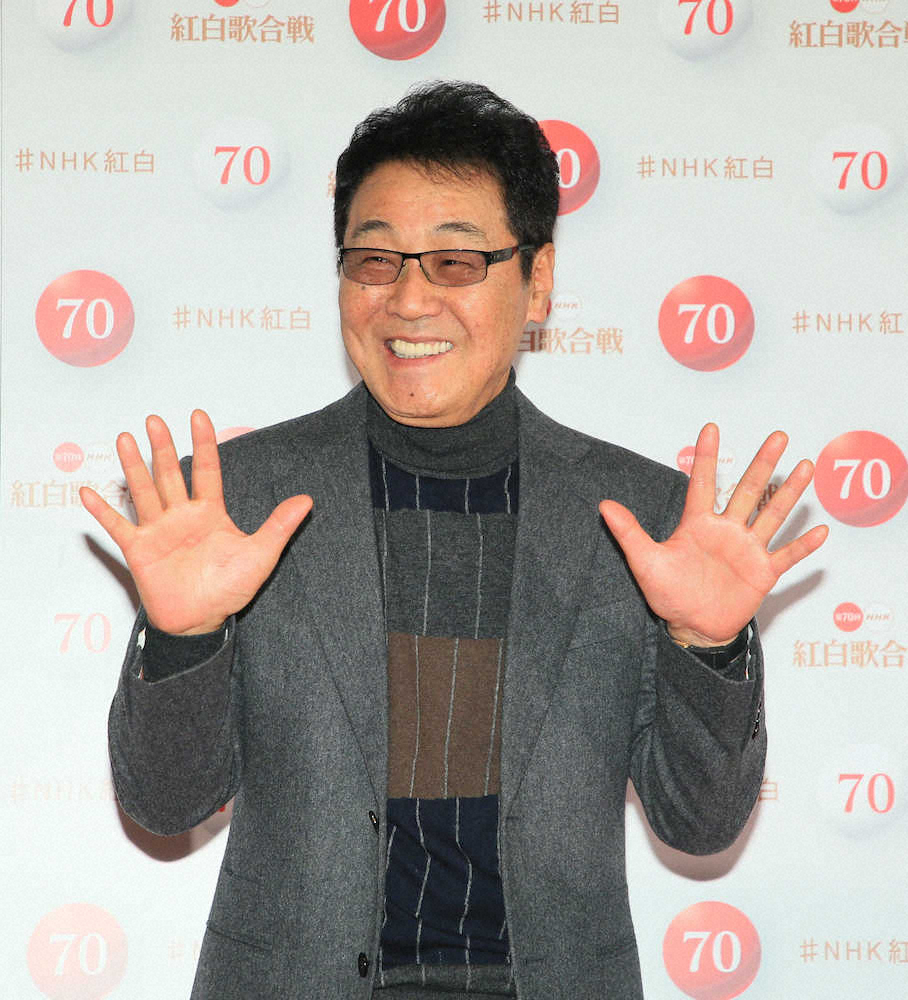 49回連続出場の五木ひろし、80歳まで紅白宣言「いいねダンスをやりたい」