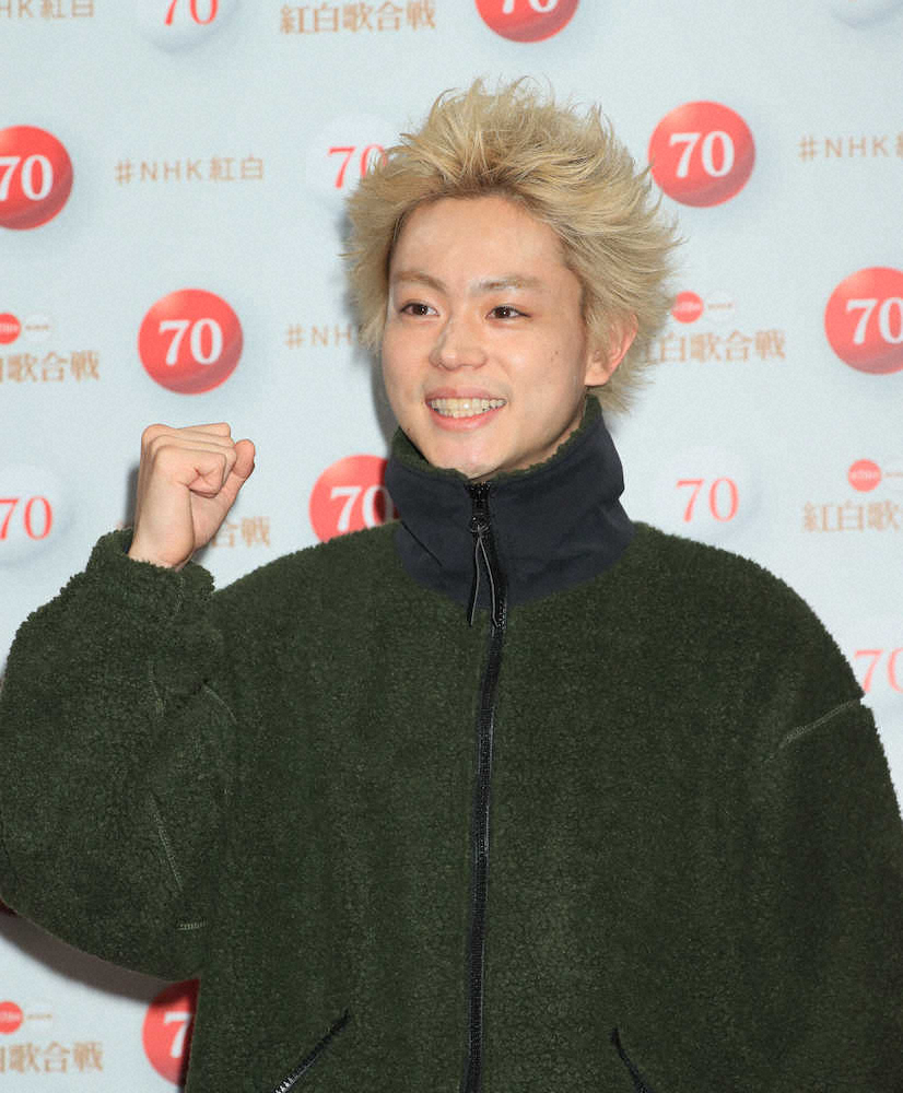 菅田将暉、初紅白へ気合の金髪「白組だから思い切って色抜いた」