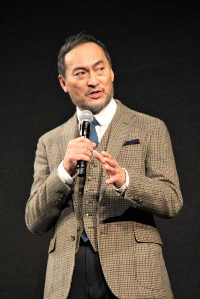 映画「Fukushima50」ワールドプレミアに出席した俳優の渡辺謙