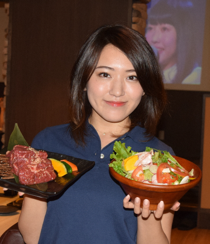 焼き肉店「焼肉IWA」を経営する元AKB48の内田眞由美