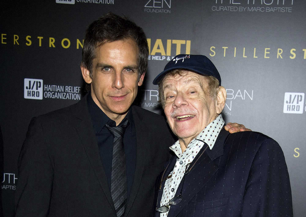 米国のコメディ俳優ジェリー・スティラー氏が死去　92歳　ベン・スティラーの父
