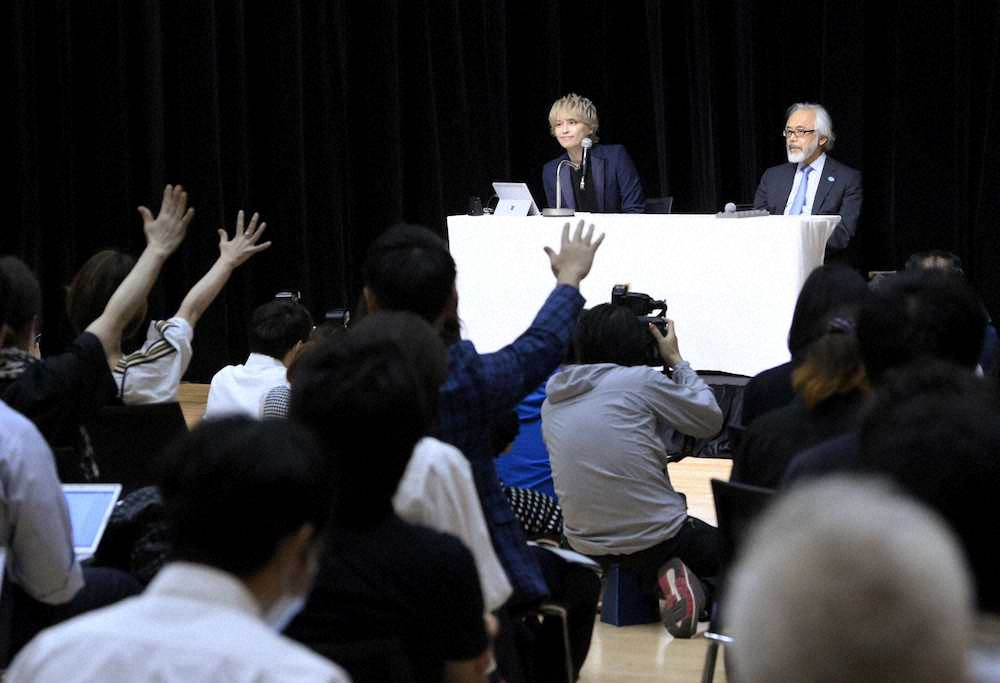 【画像・写真】手越祐也会見に同席の高野弁護士、ゴーン被告弁護団の一人として有名