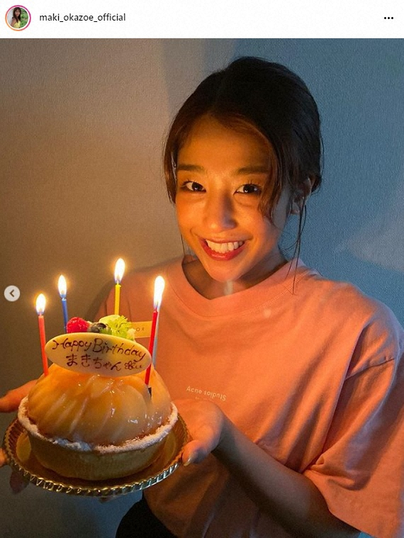 【画像・写真】岡副麻希アナ　28歳誕生日迎え感謝「ふあんな日々ですが、まいにち命が誕生してる　ほくほく」