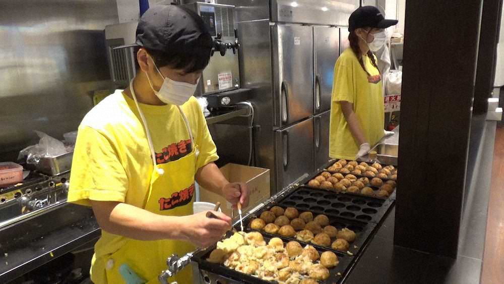 【画像・写真】「鱒乃介」西村、たこ焼き店店長として奮闘の日々　課題山積も…今後の展望明かす