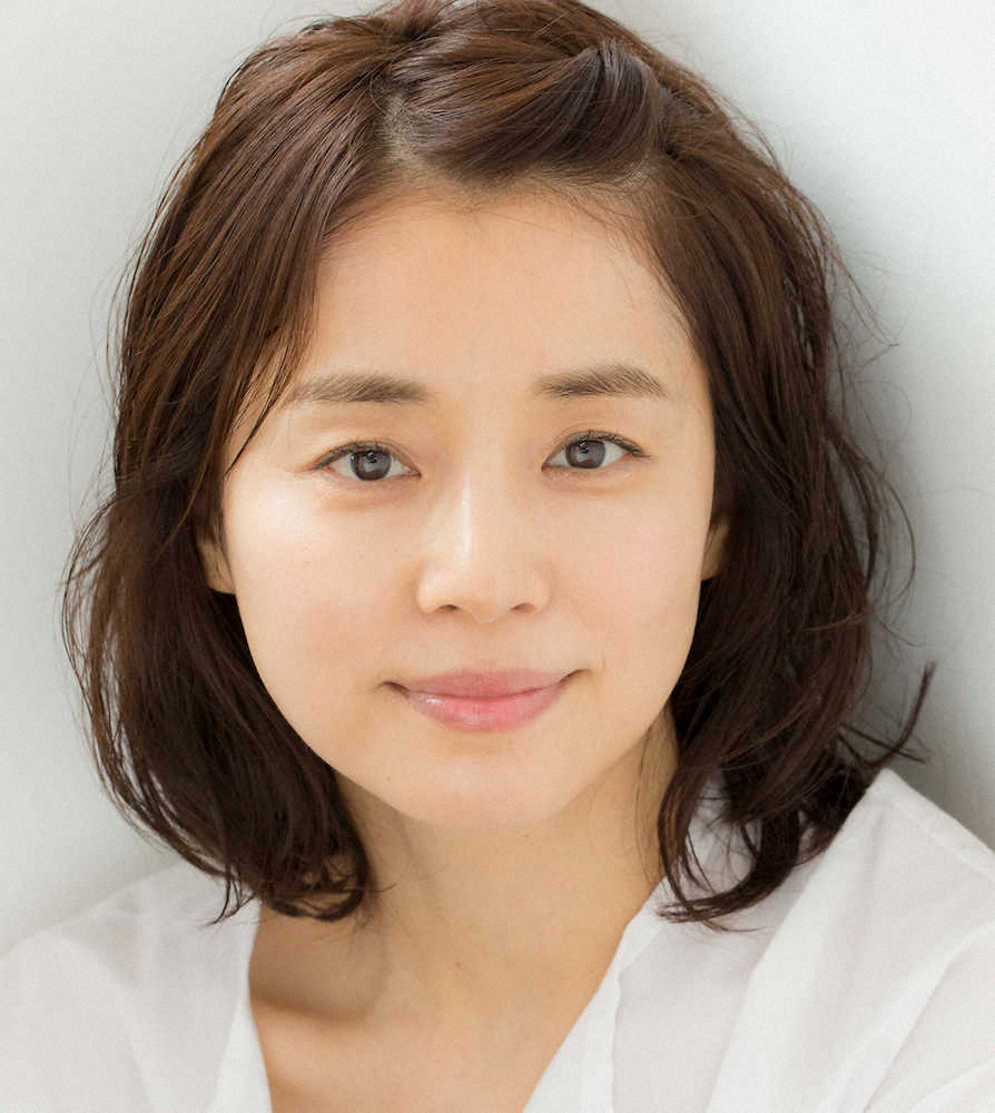 映画「いのちの停車場」への出演が決まった女優の石田ゆり子