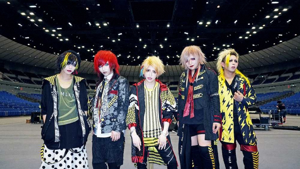 横浜アリーナで行った無観客ライブをYouTubeで公開した5人組ビジュアル系バンド「the　Raid.（レイド）」