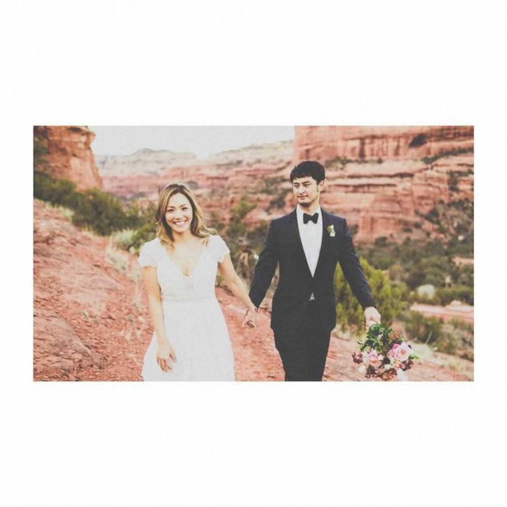 ダルビッシュの妻・聖子さん「結婚式記念日」に結婚式写真を公開　ファン「素敵」「本当に美男美女」