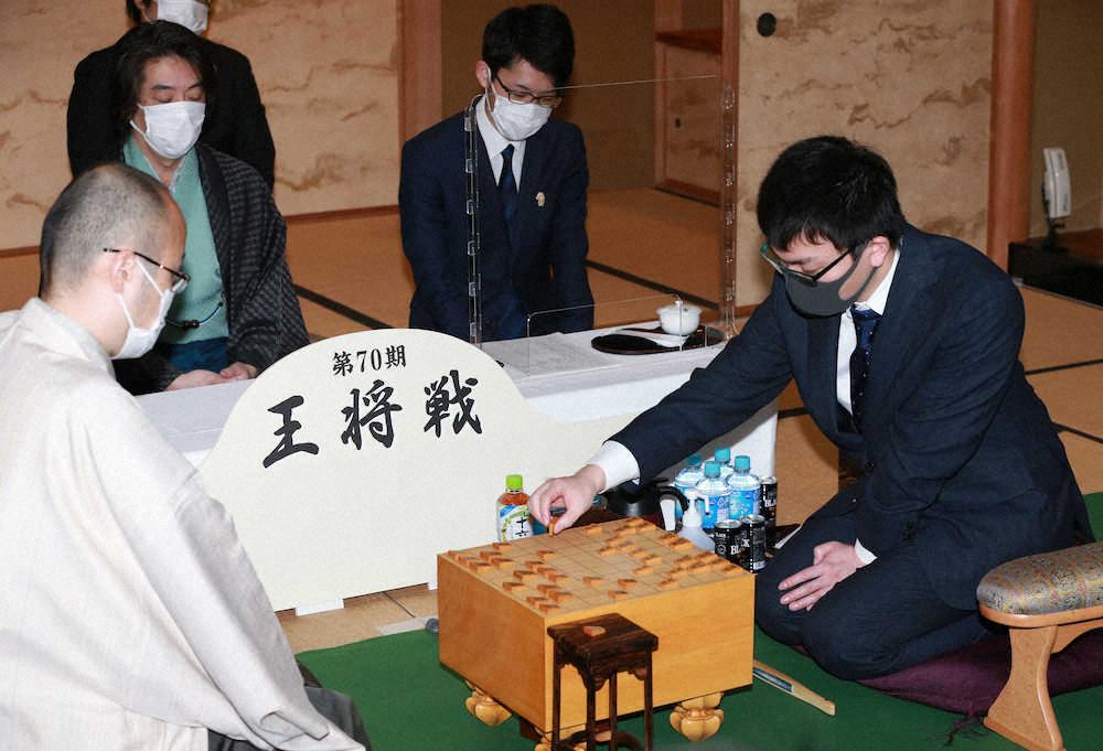 【棋譜速報】第70期王将戦7番勝負第2局第2日　渡辺王将VS永瀬王座