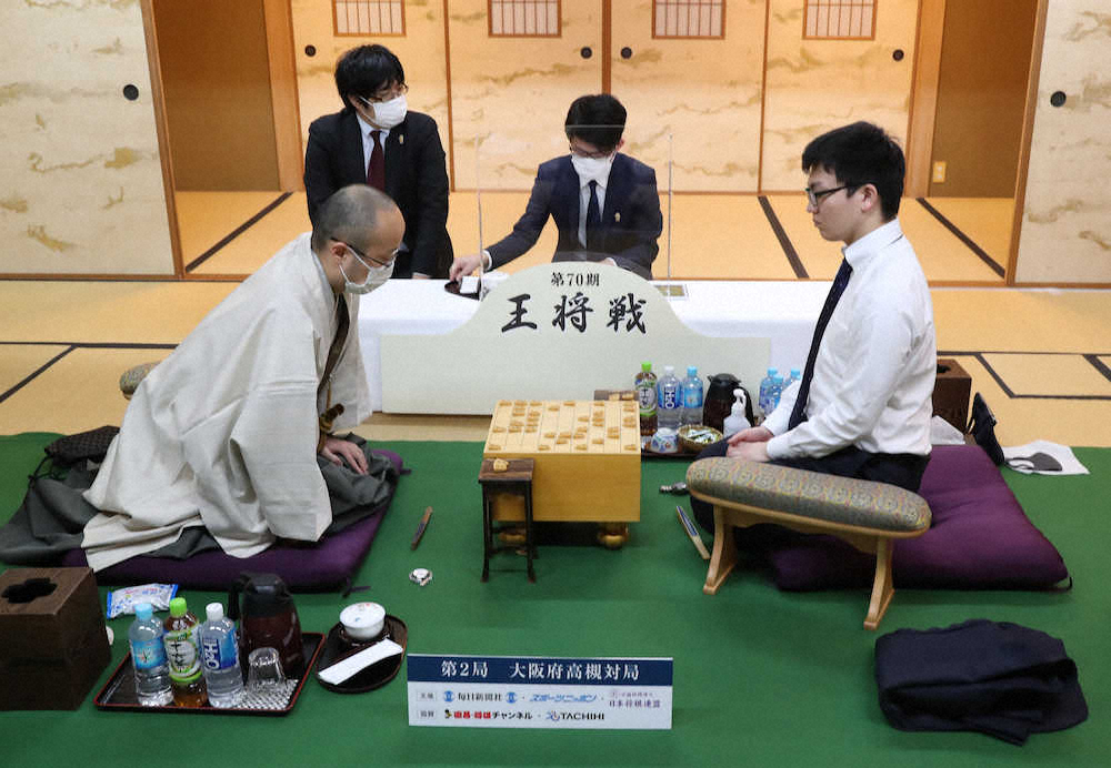 王将戦第2局　渡辺王将が逆転で永瀬王座を破りシリーズ2連勝